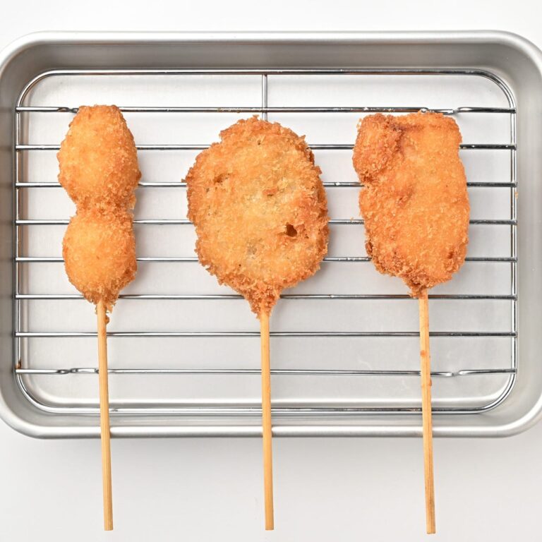 おまかせ串揚げ3種盛り